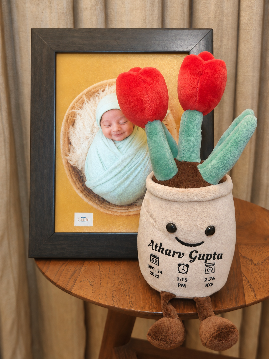 Personalized Flower Pot Plush