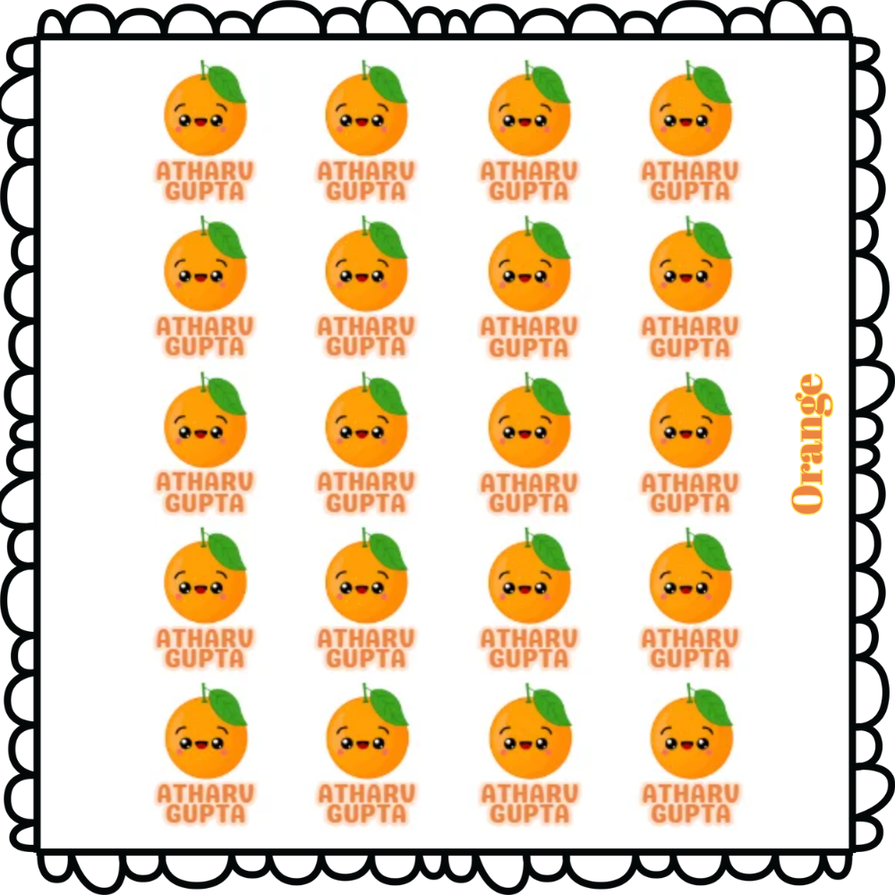 3D Transparent Labels