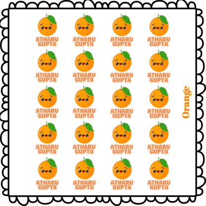3D Transparent Labels