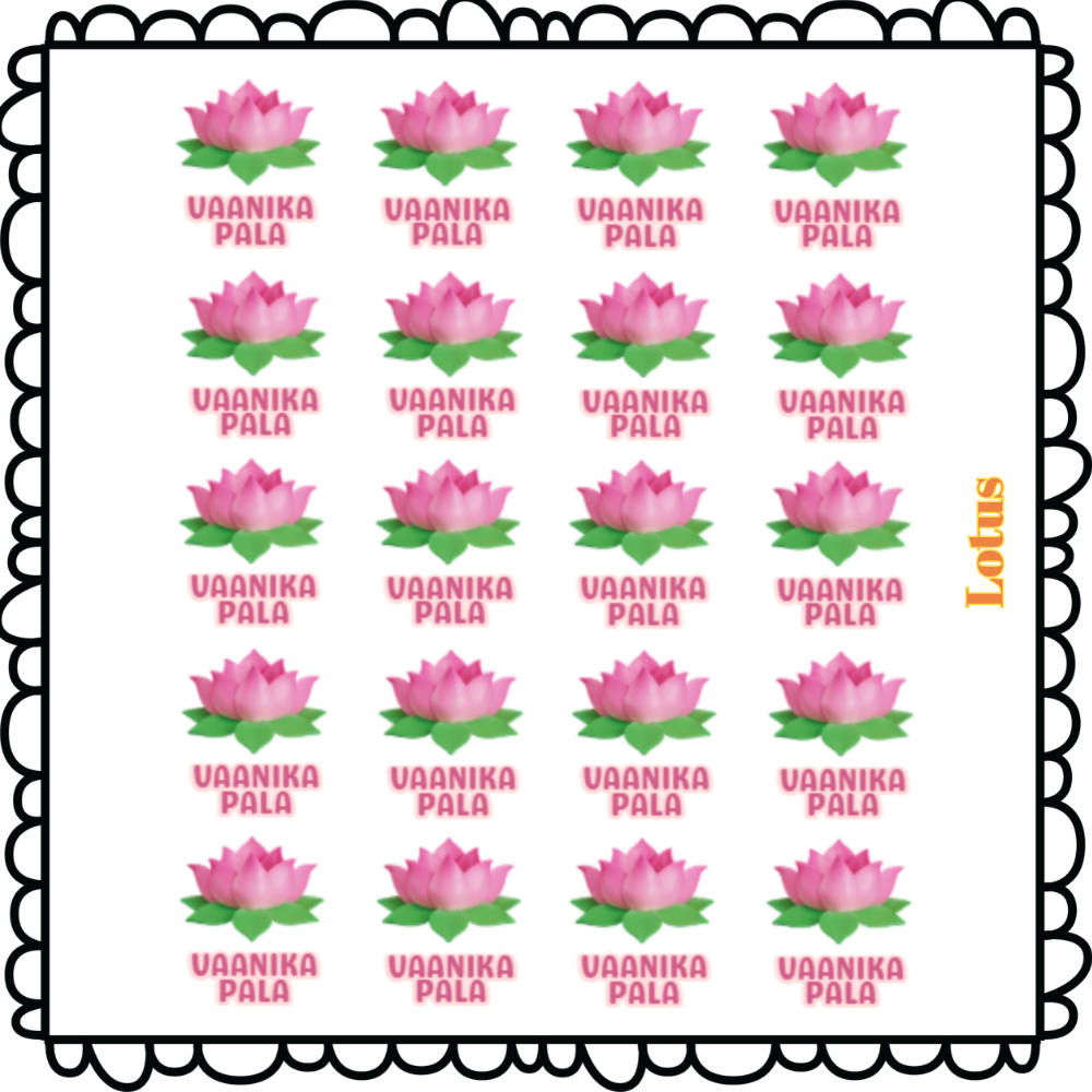 3D Transparent Labels