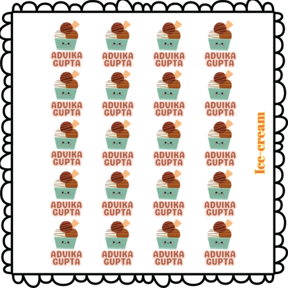 3D Transparent Labels
