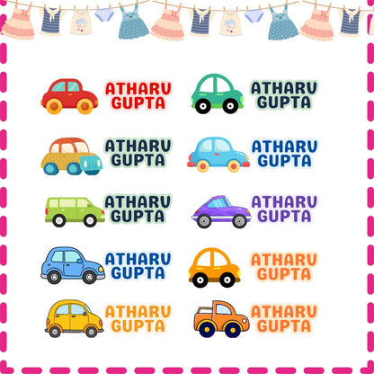 Iron-On Clothes Labels for Kids