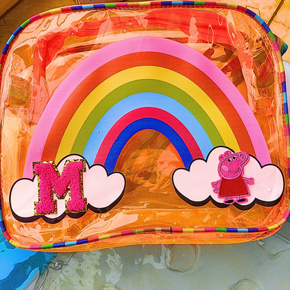 Personalized Rainbow Jelly Bag