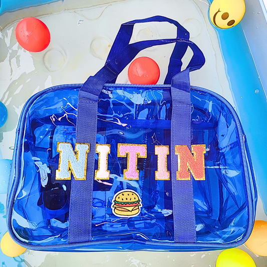 Personalized Duffle Jelly Bag (Pool/Activity Bag)