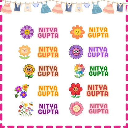 Iron-On Clothes Labels for Kids